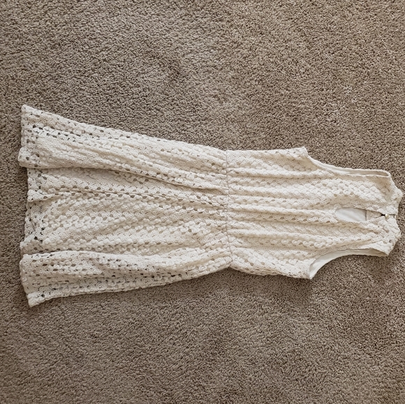 Xhilaration white lace turtleneck dress - Picture 4 of 7